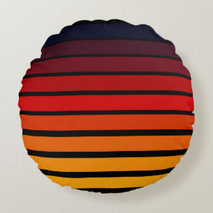 Sunset Round Cushion