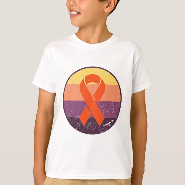Sunset Rsd Crps Awareness  T-Shirt (Front)