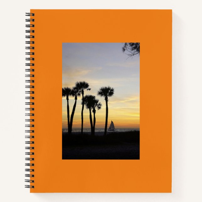 Sunset Sail Notebook (Front)