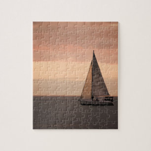 Sunset Sailing Cruise - 8x10 - 110 pcs. Jigsaw Puzzle