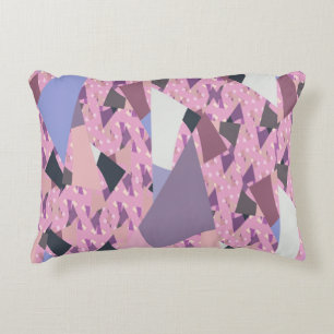 SUNSET SAILS ABSTRACT DECORATIVE CUSHION