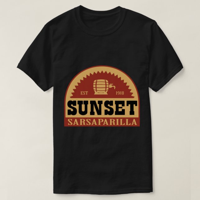 Sunset Sarsaparilla Essential T-Shirt (Design Front)
