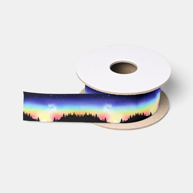Sunset Satin Ribbon (Spool)