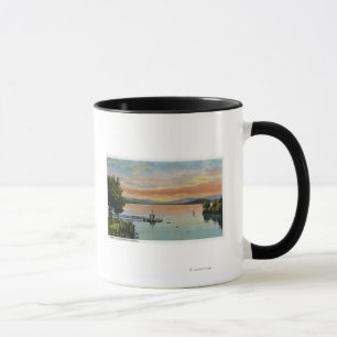 Sunset Scene on the Lake Mug