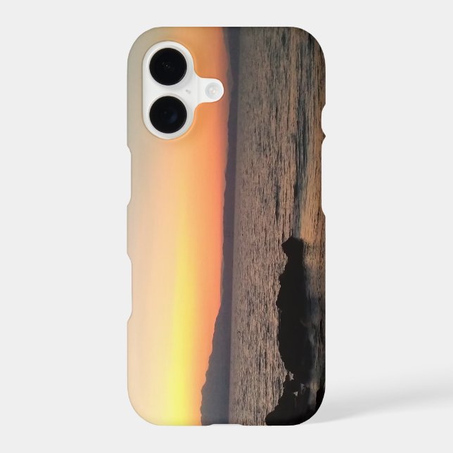 Sunset Sea Apple iPhone 7, Barely There (Back)
