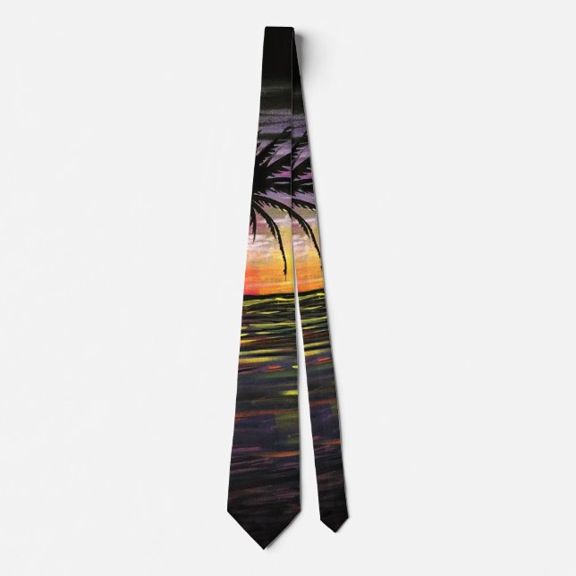 Sunset Sea  Tie (Front)