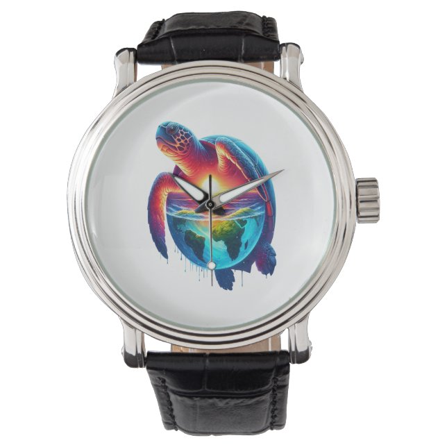 Sunset Sea Turtle Watch (Front)