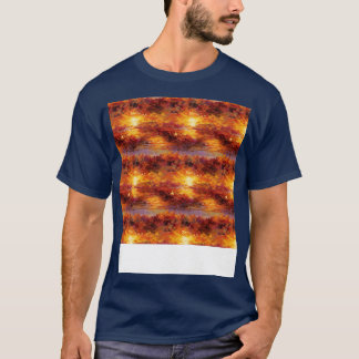 Sunset Seamless Pattern Sun Sky Light Sunlight Sun T-Shirt