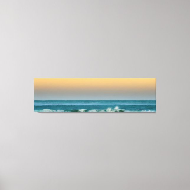 Sunset Seascape 45 Canvas Print (Front)