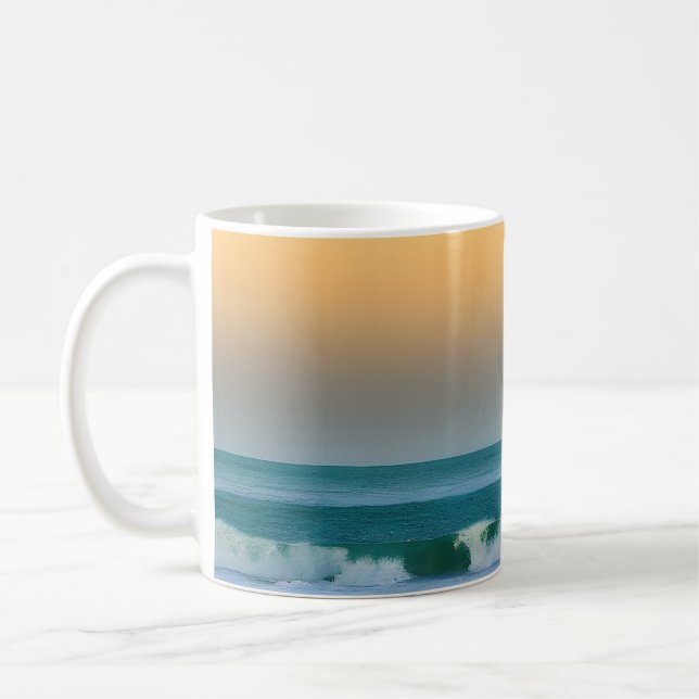 Sunset Seascape 45 Coffee Mug (Left)