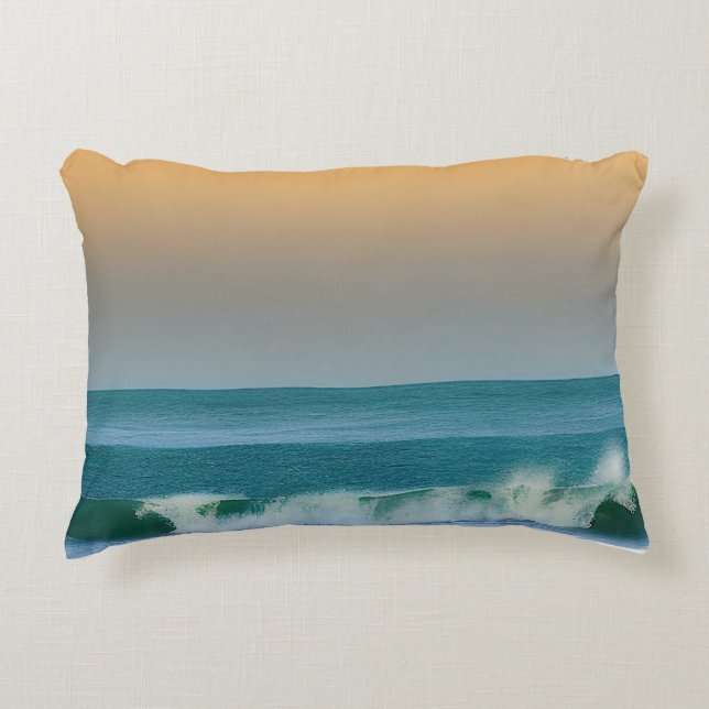Sunset Seascape 45 Decorative Cushion (Front)