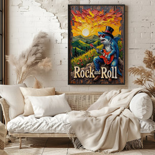 Sunset Serenade: Shark's Encore Poster