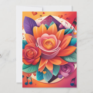 Sunset Serenade Wedding Invitation