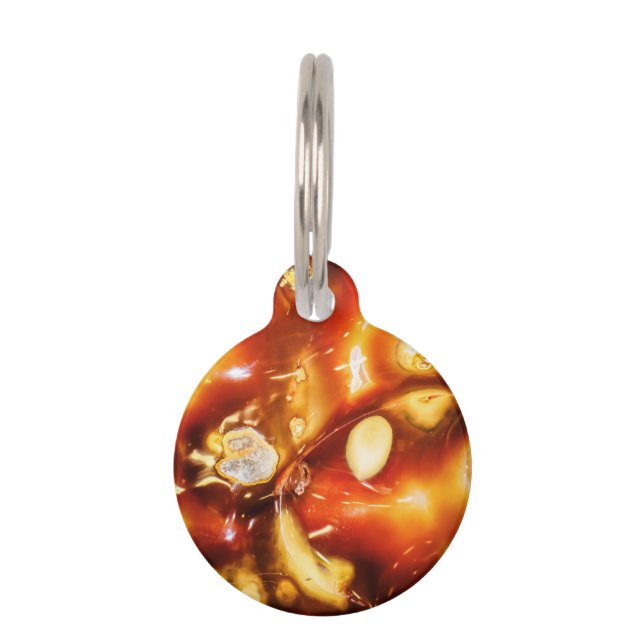 Sunset Set in Stone  Pet Tag (Front)