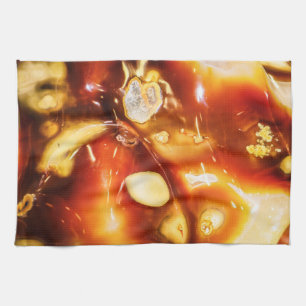 Sunset Set in Stone Tea Towel