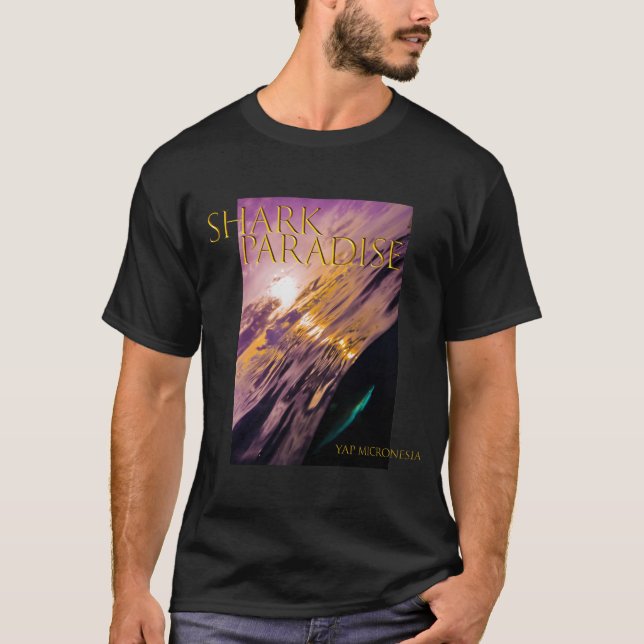 Sunset Shark #1 T-Shirt (Front)