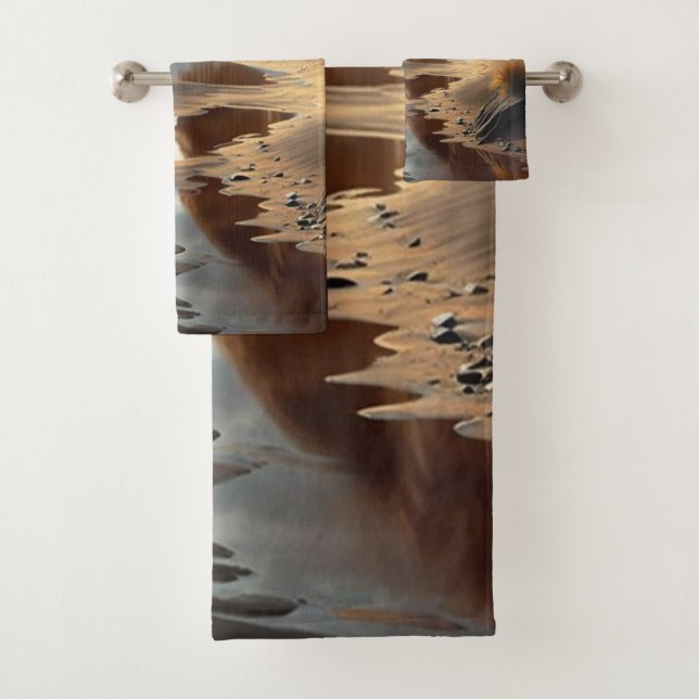 Sunset Shore Bath Towel Set (Insitu)