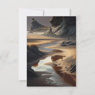 Sunset Shore Card