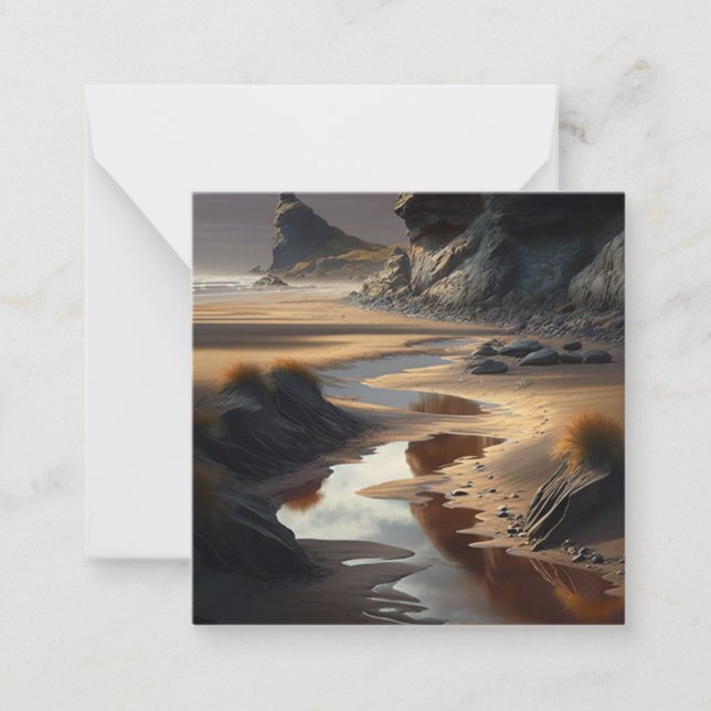 Sunset Shore Card (Front)