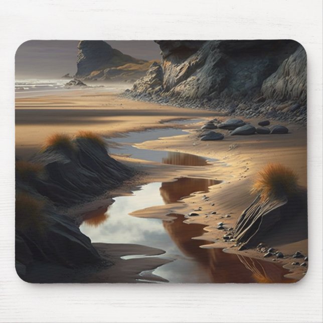 Sunset Shore Mouse Mat (Front)