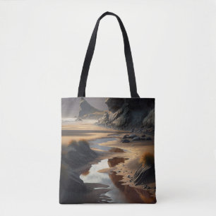 Sunset Shore Tote Bag