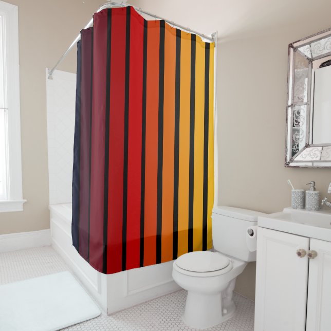 Sunset Shower Curtain (In Situ)