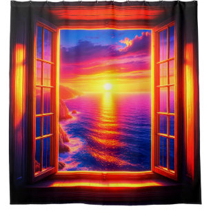 Sunset Shower Curtain