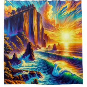 Sunset Shower Curtain