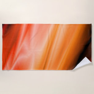 Sunset Silk Beach Towel