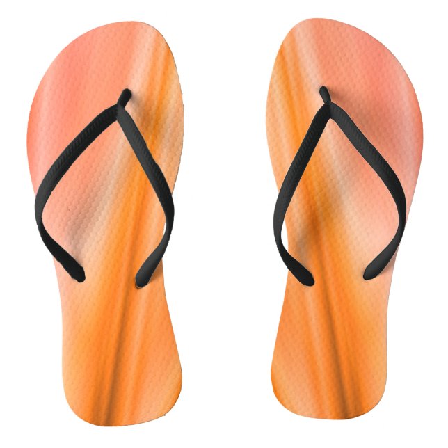 Sunset Silk Flip Flops (Footbed)