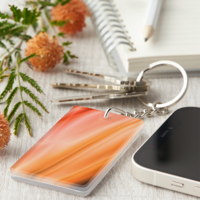 Sunset Silk Key Ring (Front Right)