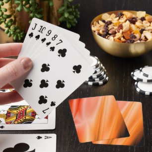 Sunset Silk Playing Cards