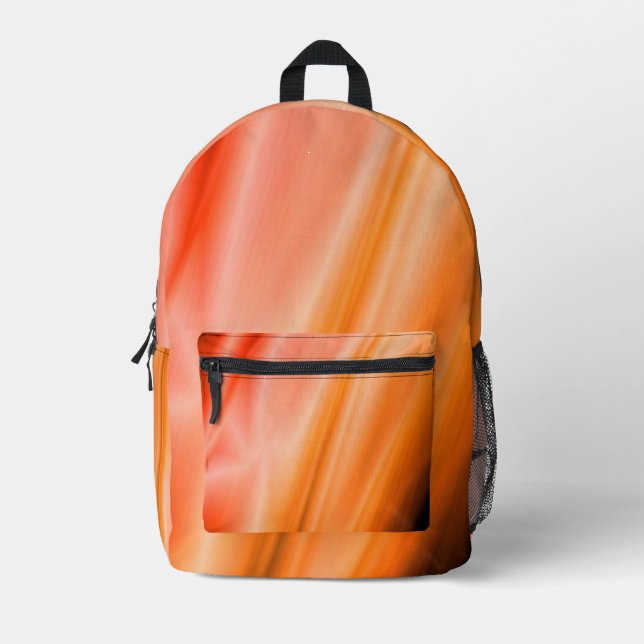 Sunset Silk Printed Backpack (Front)