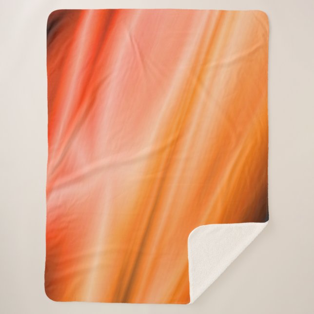 Sunset Silk Sherpa Blanket (Front)