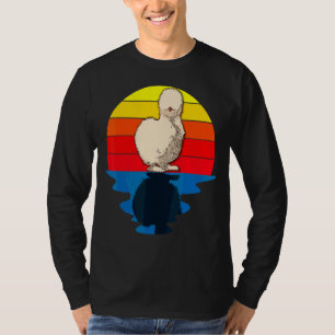 Sunset Silkie Chicken T-Shirt