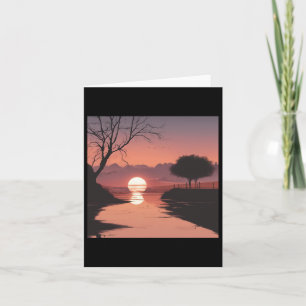 Sunset Simplicity Day. 1 Card