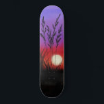 Sunset Skateboard Painting<br><div class="desc">Sunset Skateboard</div>