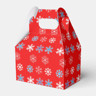 Sunset Snowflake Favor Box