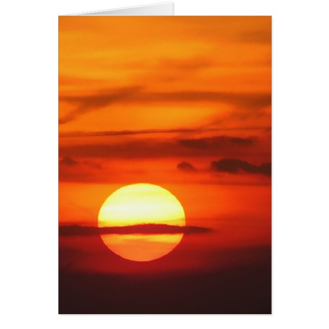 Sunset Soak Card (Front)