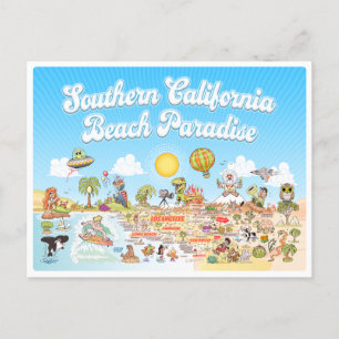 Sunset SoCal Postcard