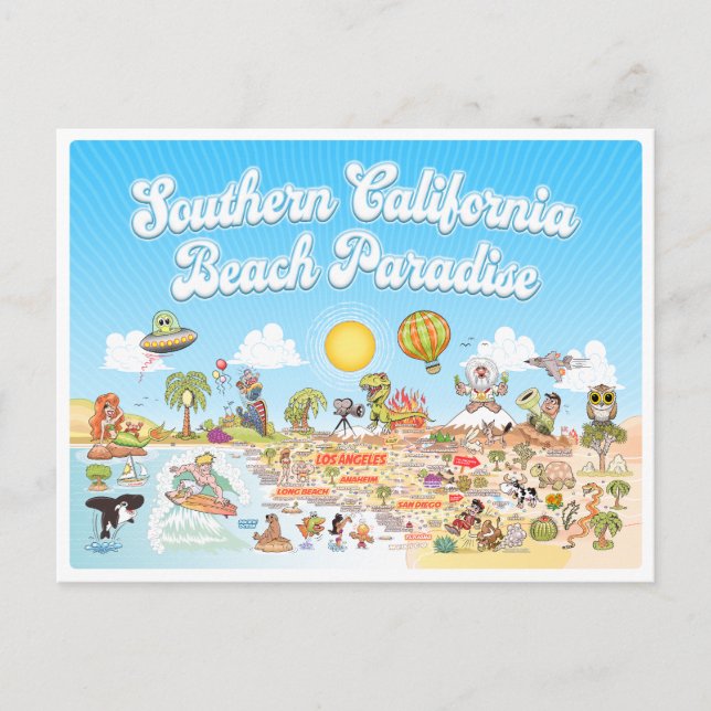 Sunset SoCal Postcard (Front)