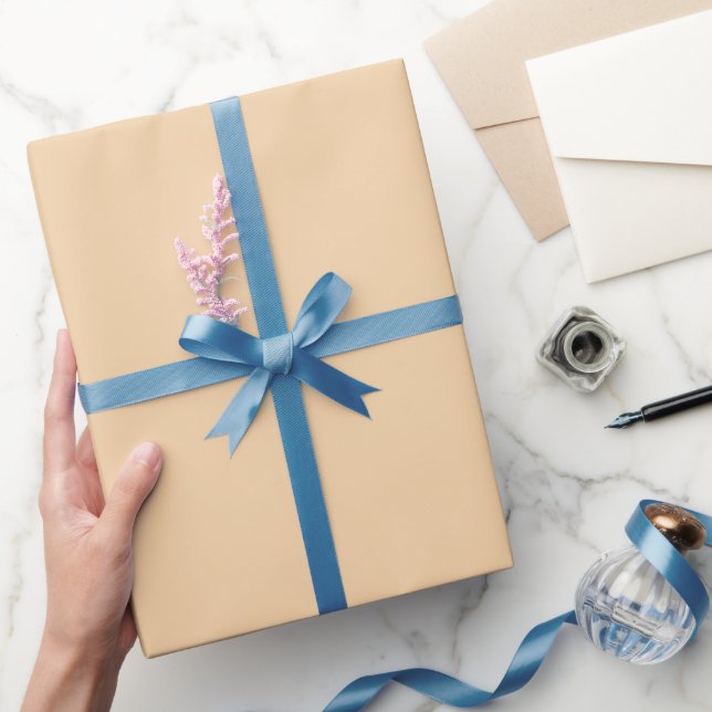 Sunset Solid Plain Colour Wrapping Paper (Gifting)