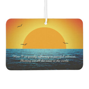 Sunset Soul Car Air Freshener