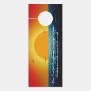 Sunset Soul Door Hanger