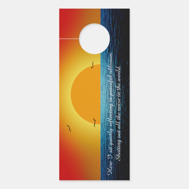 Sunset Soul Door Hanger (Front)