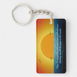 Sunset Soul Key Ring