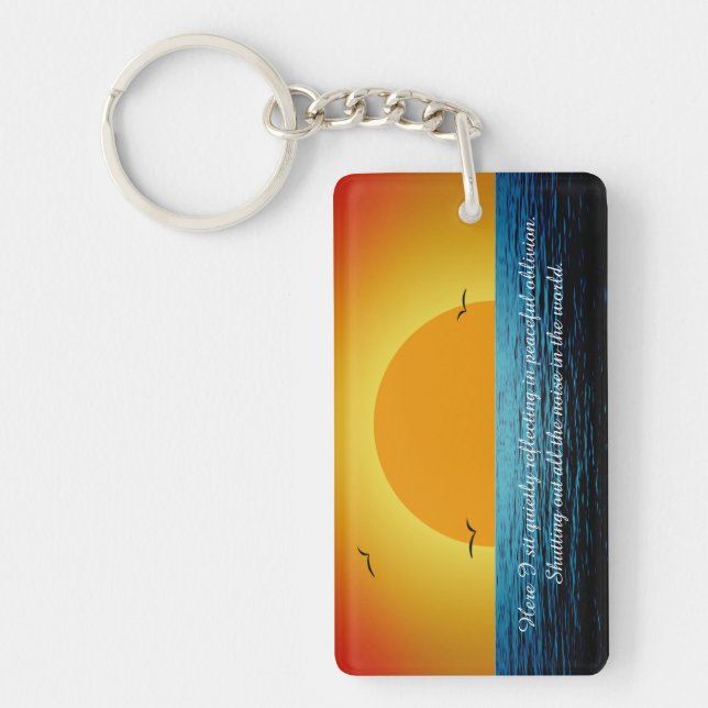Sunset Soul Key Ring (Front)