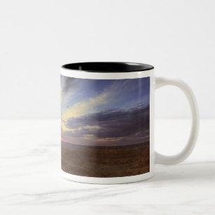 Sunset, south rim of the Grand Canyon, Grand Two-Tone Coffee Mug