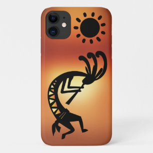 Sunset Southwest Kokopelli  iPhone 11 Case