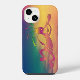 Sunset Southwest Kokopelli iPhone 14 Case